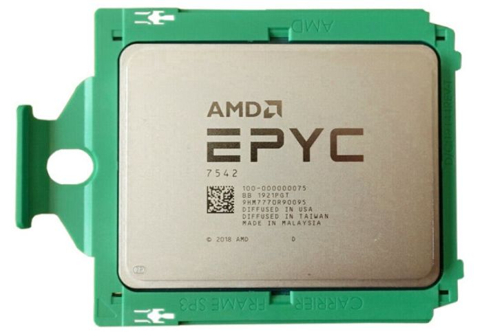 100-100000075wof.jpg 100-100000075WOF | AMD EPYC 7542 2.9GHz 32-Core 128MB L3 Soc Processor - Image 1