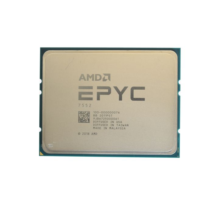 100-100000076wof.jpg 100-100000076WOF | AMD EPYC 7552 2.2GHz 48-Core 192MB L3 Soc Processor - Image 1