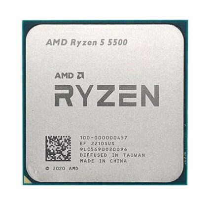 100-100000457BOX | AMD Ryzen 5 5500 3.6GHz 6-Core 16MB L3 So Processor