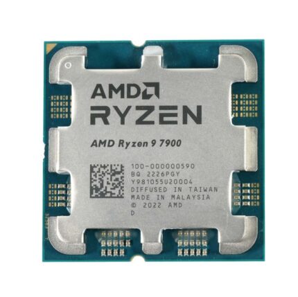 100-100000590BOX | AMD Ryzen 9 7900 12-Core 3.7GHz 64MB L3 C Processor