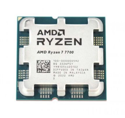 100-100000592BOX | AMD Ryzen 7 7700 8-Core 3.8GHz 32MB L3 Cache Processor