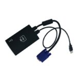 KVT100A | Black Box USB Laptop Console Crash Cart Adapter KVM switch 1 ports