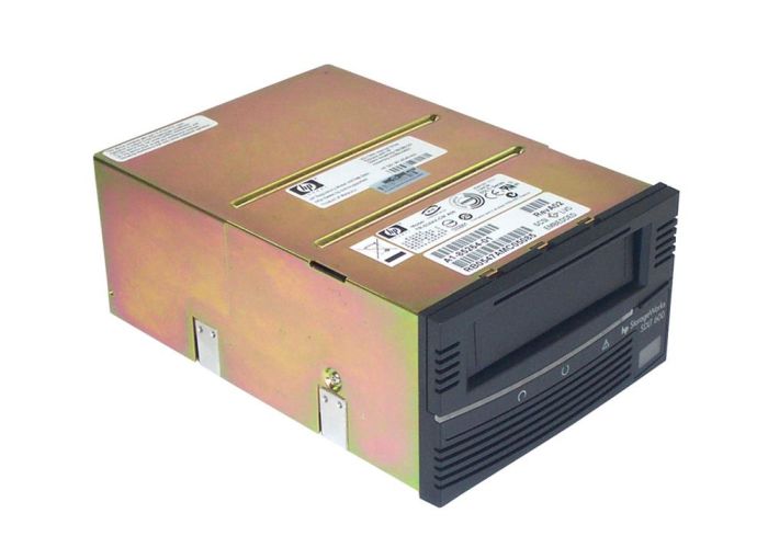 360286-001.jpg 360286-001 | HP Storageworks SDLT600 300/600GB SCSI LVD Internal Tape Drive - Image 1
