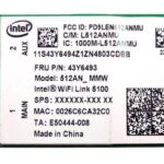 43Y6493 | IBM 5100 Wi-Fi Link 802.11a/b/g/n Wireless LAN Card