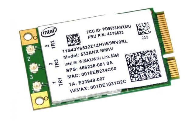 43y6533.jpg 43Y6533 | IBM Lenovo WLAN WiMAX Wi-Fi Combo Card - Image 1
