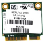 631954-001 | HP Broadcom 43228 Mini PCI-Express 802.11a/b/g/n Wireless LAN (WLAN) Network Interface Card