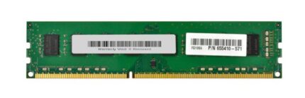 655410-571 | HP 4GB 1600MHz DDR3 PC3-12800 Unbuffered non-ECC Memory Module