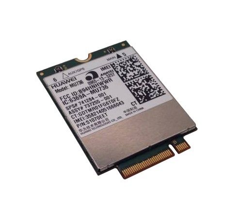 741284-001.jpg 741284-001 | HP Mini PCI MU736 HS3114 HSPA+ GPS Wireless Mobile Broadband Module with 2 WWAN - Image 1