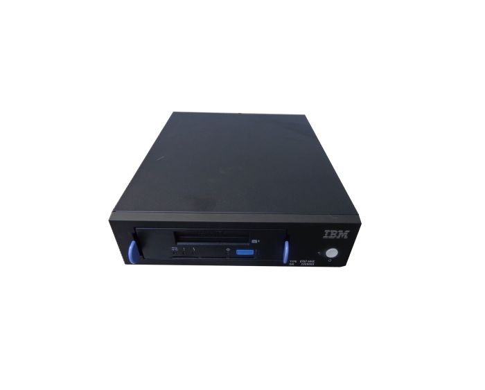8767-hhx.jpg 8767-HHX | IBM Ultrium LTO-3 HH SAS 1U Rack-Mountable Tape Drive Enclosure - Image 1