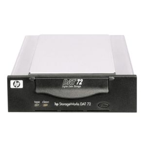 ae487a.jpg AE487A | HP StorageWorks DAT 72 Tape Drive 36GB (Native)/72GB (Compressed) USB 5.25-inch 1/2H Internal Tape Drive - Image 1