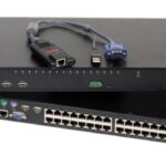 AF604A | HP KVM PS/2/USB/CAT5 RJ-45 Virtual Media Interface Cable Adapter