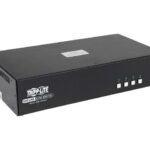 B002-DP2AC4 | Tripp Lite Secure KVM Switch Dual Monitor DisplayPort to DisplayPort 4-Port 4K NIAP PP3.0 Audio CAC KVM / audio switch 4 ports TAA Compliant