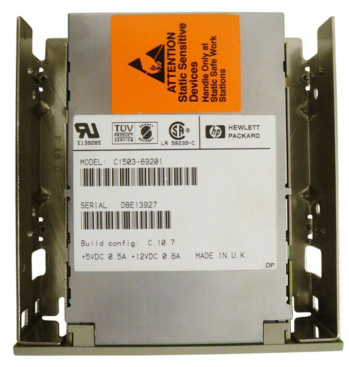 c1503-69201.jpg C1503-69201 | HP 2GB DDS1 DAT SCSI 4mm 3.5-Inch Internal Tape Drive - Image 1