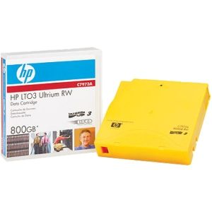 c7973aj.jpg C7973AJ | HP LTO-3 Ultrium 400/800GB RW Storage Media non Custom Label Tape Data Cartridge - Image 1