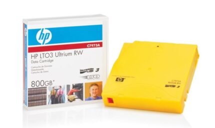 C7973AN | HP LTO-3 Ultrium 400/800GB RW Storage Media non Custom Label Tape Data Cartridge