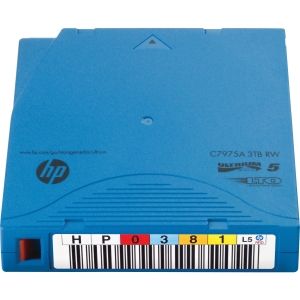 c7975aj.jpg C7975AJ | HP LTO-5 Ultrium 1.5TB/3TB RW Tape Data Cartridge Storage Media Pack of 20 - Image 1