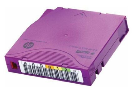C7976AN | HP Non Custom Labeled 20pk Lto Ultrium-6 2.5tb/6.25TB Metal Particle