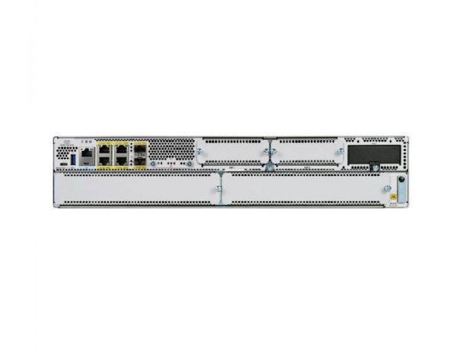 c8300-2n2s-4t2x.jpg C8300-2N2S-4T2X | Cisco Catalyst 8300 Series 6-Ports 1000Base - Image 1