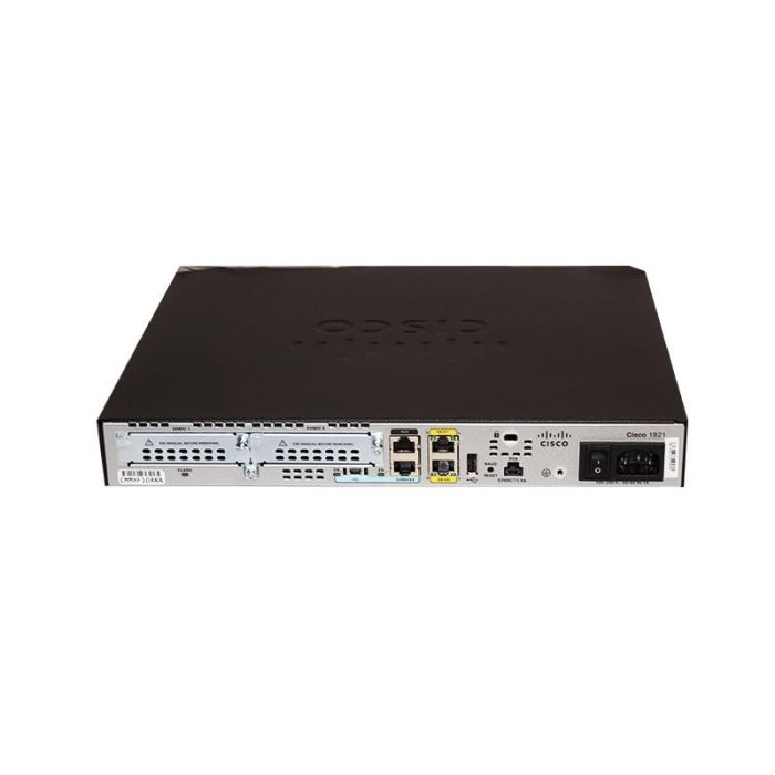 cisco1921-k9.jpg CISCO1921/K9 | Cisco ISR 1900 series 2-Port 1GbE RJ-45 series Rack-mountable Integrated Services Routerss - Image 1