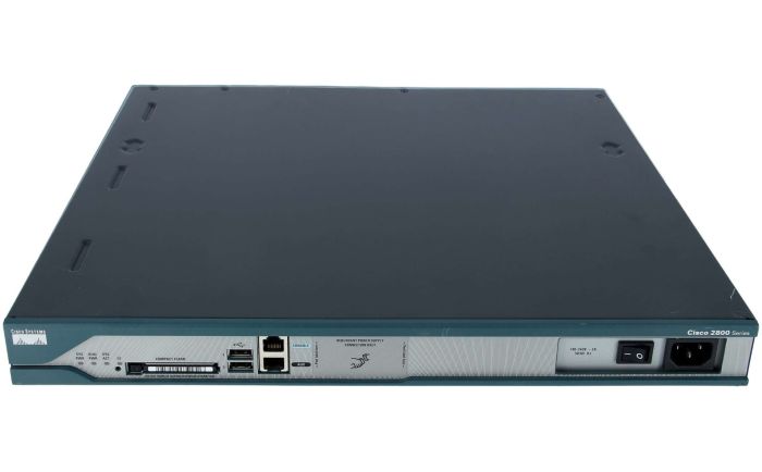 cisco2811-dc.jpg CISCO2811-DC | Cisco 2811 Integrated Services Router - Image 1