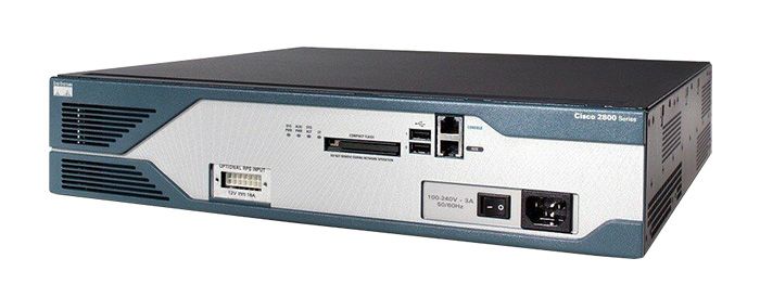 cisco2821.jpg Cisco2821 | Cisco 10/100/1000Base-T Ethernet Modular Router - Image 1