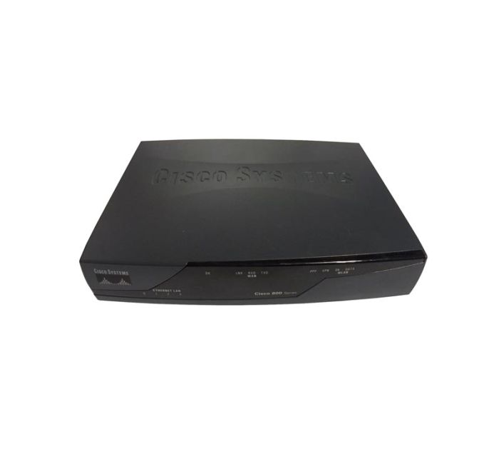 cisco871w-g-a-k9.jpg CISCO871W-G-A-K9 | Cisco 10/100 871W Integrated Services Router 4-Port switch IOS Advanced Security - Image 1