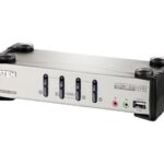 CS1734B | Aten KVM / audio / USB switch 4 ports