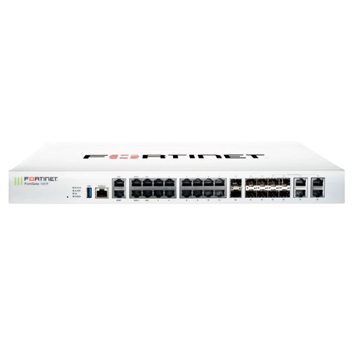 fg-101f.jpg FG-101F | Fortinet FortiGate 101F series 2-Port 1GbE RJ-45 and 8-Port 1GbE SFP Firewall - Image 1