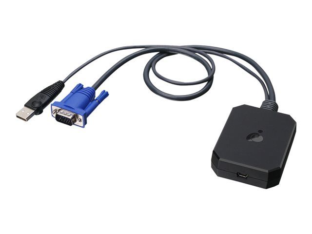 guc211v.jpg GUC211V | Iogear Portable Laptop Console Crash Cart Adapter KVM switch 1 ports - Image 1