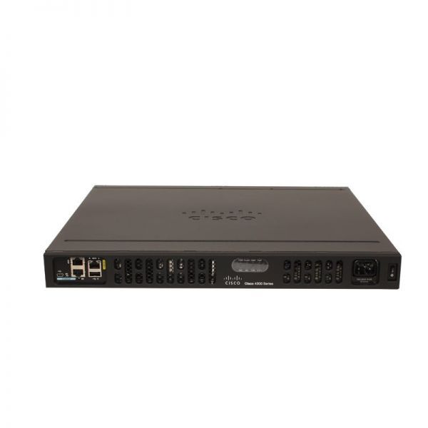 isr4331-vsec-k9.jpg ISR4331-VSEC/K9 | Cisco 4000 series 3-Ports 10/100/1000BASE-T Ethernet 1U Rack-mountable Integrated Service Router - Image 1