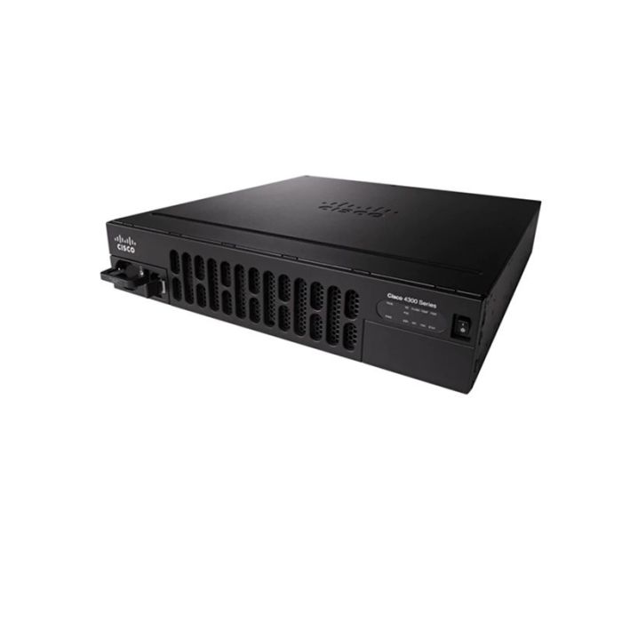 isr4351-k9.jpg ISR4351/K9 | Cisco 4351 3-Ports Ethernet 10/100/1000BASE-T 1U Rack-mountable Integrated Service Router - Image 1