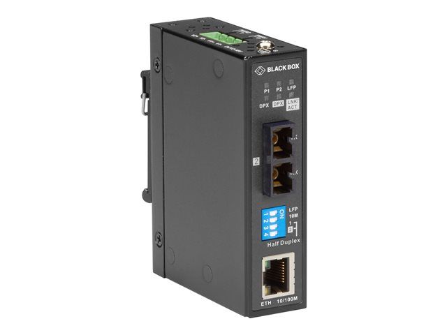 lmc281a.jpg LMC281A | Black Box LMC280 Series fiber media converter 10Mb LAN 100Mb LAN TAA Compliant - Image 1