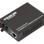 LPD501A | Black Box POE PD Media Converter fiber media converter 10Mb LAN 100Mb LAN