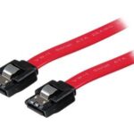 LSATA8 | StarTech 8in Latching SATA Cable