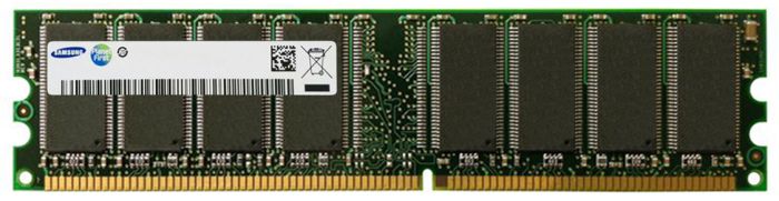 m368l3223etn-lb0.jpg M368L3223ETN-LB0 | Samsung 256MB 266MHz DDR PC2100 Unbuffered Memory Module - Image 1