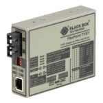 MT663A-SSC | Black Box FlexPoint T1/E1 to Fiber Converter fiber media converter