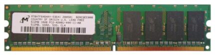 MT8HTF6464AY-53EA1 | Micron 512MB PC2-4200 DDR2-533MHz Non-ECC Memory Module