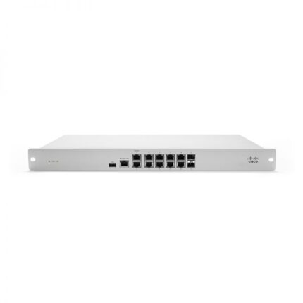 MX84-HW | Cisco Meraki MX84 8-Ports 10/100/1000BASE-T Ethernet and 2-Ports SFP 1U Rack-mountable Managed Network Security Appliance