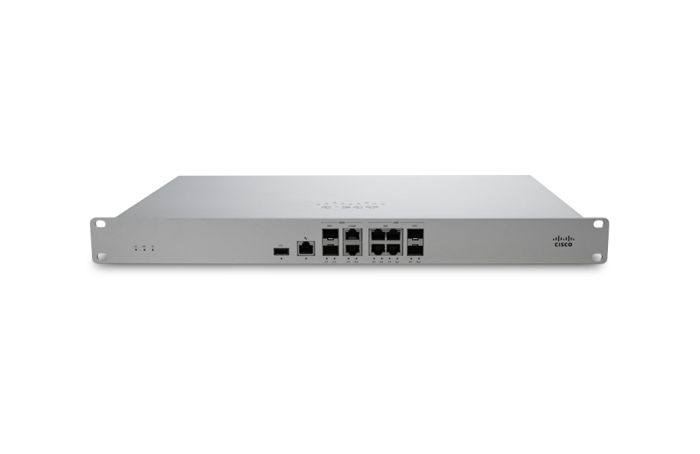 mx95-hw.jpg MX95-HW | Cisco MX95 6-Ports 2.5GBASE-T Ethernet 1U Rack-mountable Network Security Firewall Appliance with 4-Ports SFP+ - Image 1
