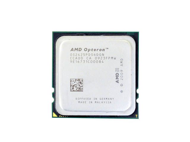 os2425pds6dgnwof.jpg OS2425PDS6DGNWOF | AMD Opteron 2425 HE 6-Core 2.10GHz 6MB L3 Processor - Image 1