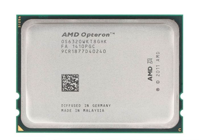 os6320wkt8ghkwof.jpg OS6320WKT8GHKWOF | AMD Opteron 6320 8-Core 2.80GHz 6.4GT/s 1 Processor - Image 1