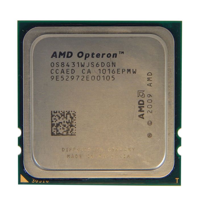 os8431wjs6dgnwof.jpg OS8431WJS6DGNWOF | AMD Opteron 8431 6-Core 2.4GHz 6MB L3 Cache Processor - Image 1