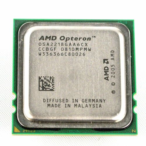 osa2218cxwof.jpg OSA2218CXWOF | AMD Opteron 2218 Dual-Core 2.60GHz 2MB L2 Cache Processor - Image 1