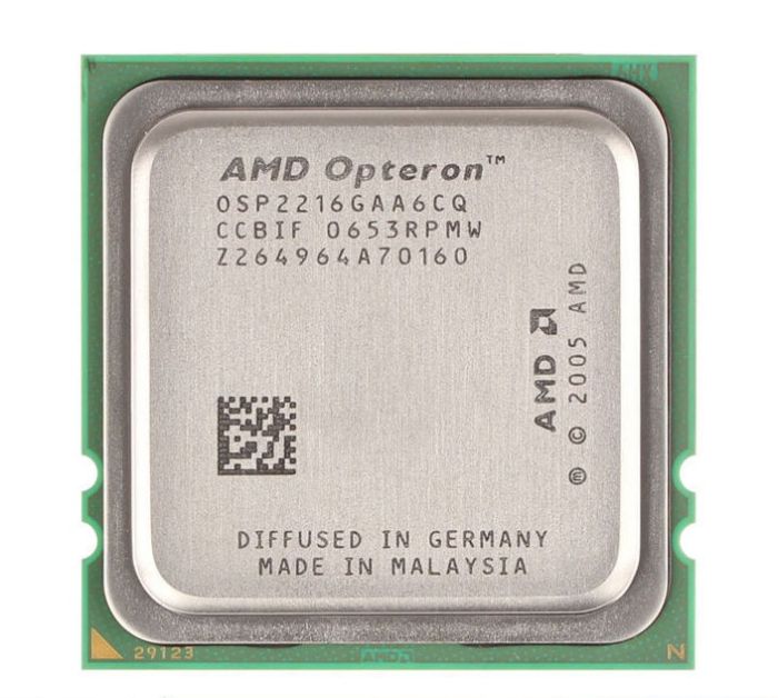 osp2210gaa6cq.jpg OSP2210GAA6CQ | AMD Opteron 2210 HE Dual-Core 1.80GHz 1000MH Processor - Image 1