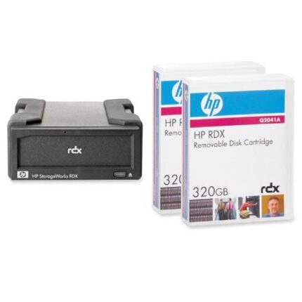 Q2041AA | HP StorageWorks RDX 320GB Removable Hi-Speed USB Disk Backup System 2-Cartridges