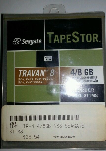 STTM8 | Seagate Travan Data Cartridge Travan 4GB (Native) / 8GB (Compressed)