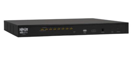 B022-U08 | Tripp Lite 8-Port Rackmount KVM/USB Switch w/ On-Screen Display Steel PS/2 1U KVM / USB switch 8 ports rack-mountable