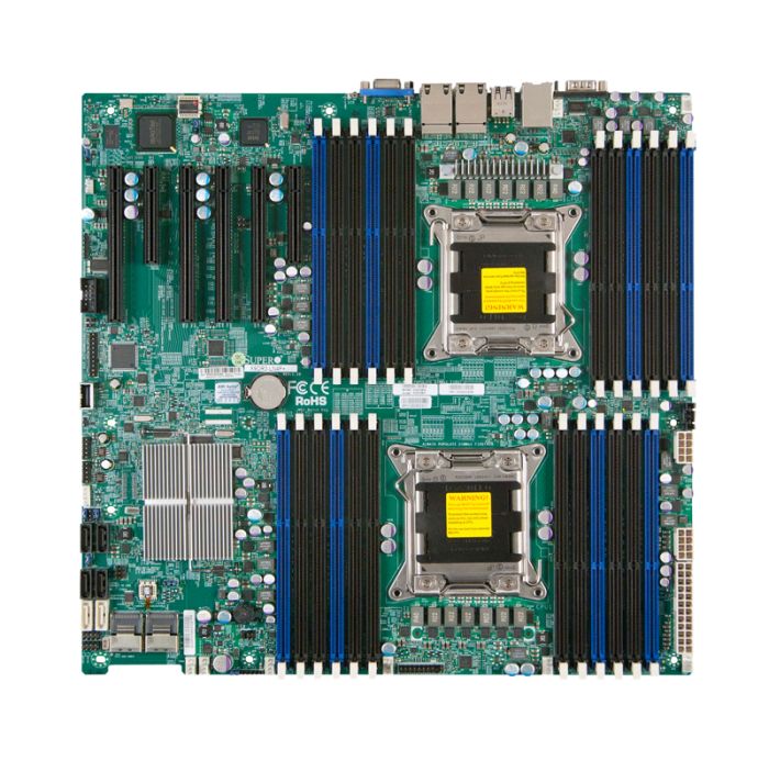 x9drh-7tf-b.jpg X9DRH-7TF-B | Supermicro SuperMicro Dual LGA2011/ Intel C602/ DDR3/ SATA - Image 1
