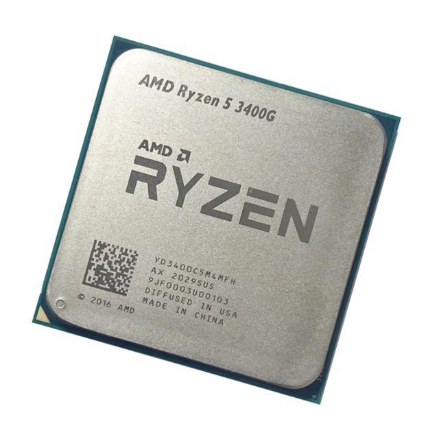 yd3400c5fhmpk.jpg YD3400C5FHMPK | AMD Ryzen 5 3400G 3.7GHz Quad-Core 4MB L3 So Processor - Image 1